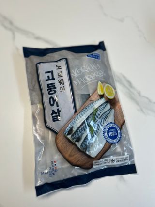 ㈜금호통상 노르웨이 고등어 900g (6~10편) — 5점을 준 리뷰어가 2023년 6월 올린 사용 사진