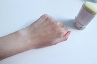 아이레시피 라이트터치 선스틱 15g (SPF50+, PA++++) — 5점을 준 리뷰어가 2023년 2월 올린 사용 사진