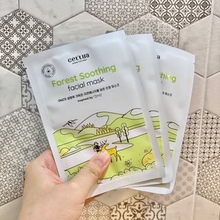 세뚜아(Cettua) [세뚜아] 포레스트 수딩 마스크 Cettual Forest  Soothing Mask 5매 — 5점을 준 리뷰어가 2024년 1월 올린 사용 사진