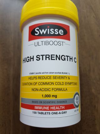 Swisse 스위스 고함량 비타민 C 1000mg — 5점을 준 리뷰어가 2021년 2월 올린 사용 사진