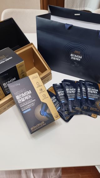 [브이푸드] 옵티MSM 관절케어 (70ml x30포) — 4점을 준 리뷰어가 2022년 6월 올린 사용 사진