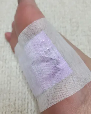 [레제르] 아로마 수액패치 발패치 30매입 -라벤더향/유칼립투스향/대나무향 — 5점을 준 리뷰어가 2022년 2월 올린 사용 사진