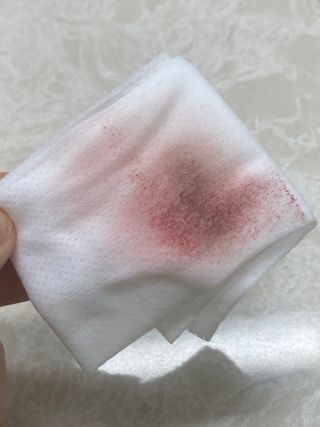 디레시피 세안이 필요없는 순한 클렌징 티슈 — 5점을 준 리뷰어가 2021년 1월 올린 사용 사진