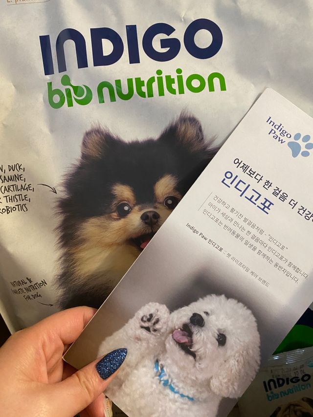 인디고 면역 앤 포 독 3종 리뷰 사진