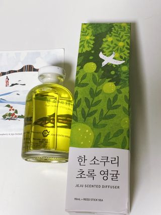 르플랑 제주 센티드 디퓨저 패브릭 퍼퓸 세트 5종 중 택1 — 5점을 준 리뷰어가 2021년 8월 올린 사용 사진