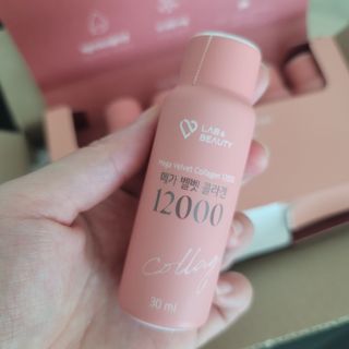 랩앤뷰티 메가 벨벳 콜라겐 12000 — 5점을 준 리뷰어가 2021년 6월 올린 사용 사진