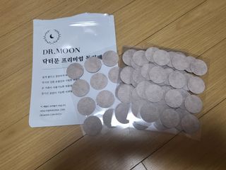 [닥터문] 프리미엄 동전패치 멘톨향 120매 — 4점을 준 리뷰어가 2022년 7월 올린 사용 사진