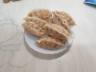 삼양냉동 [삼양] 얇은피불닭왕교자+얇은피까르보불닭왕교자 총4팩 — 4.5점을 준 리뷰어가 2021년 2월 올린 사용 사진