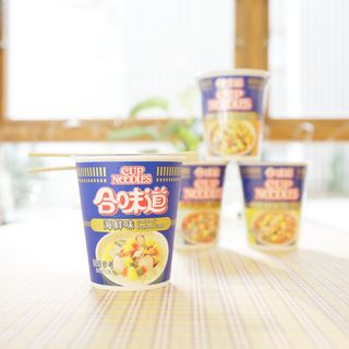 NISSIN 닛신 컵누들  4종 - 씨푸드오리지날, 씨푸드 스파이시, 씨푸드 커리, 씨푸드 XO소스 — 5점을 준 리뷰어가 2021년 12월 올린 사용 사진
