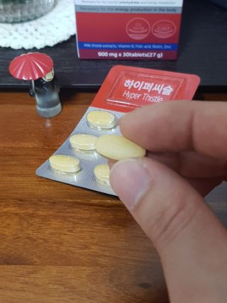 뉴트리션팩토리 비타프렙 하이퍼씨슬 밀크씨슬 900mg — 5점을 준 리뷰어가 2021년 9월 올린 사용 사진