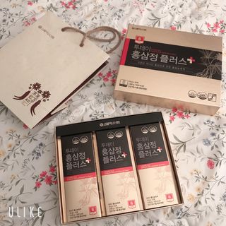 서울약사신협_투데이홍삼정플러스스틱_10g x 30포 — 5점을 준 리뷰어가 2021년 3월 올린 사용 사진