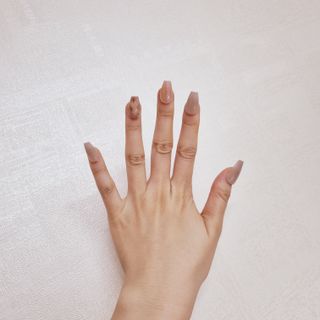 데싱디바 매직프레스 가을매니 코핀 5종 중 택1 — 5점을 준 리뷰어가 2021년 10월 올린 사용 사진