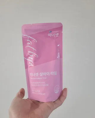 이너셋 살바이타임 체지방감소와 쾌변 다이어트 1주분! — 5점을 준 리뷰어가 2023년 2월 올린 사용 사진