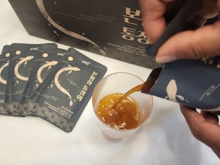 [비린내 완벽제거] 본황칠 통장어 국내산 장어즙 아르기닌 2800mg 장어즙효능 기력보강 — 5점을 준 리뷰어가 2022년 7월 올린 사용 사진