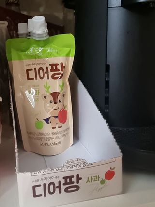 [몸엔용] 우리 아이 건강간식, 달콤한 녹용곤약젤리 디어팡 4종 — 5점을 준 리뷰어가 2022년 4월 올린 사용 사진
