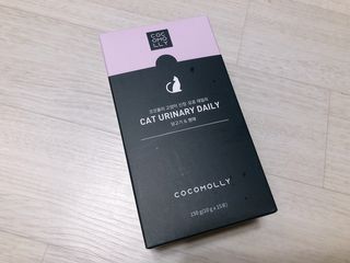 코코몰리 고양이 구강• 헤어볼 데일리 /신장• 요로 데일리 — 5점을 준 리뷰어가 2021년 1월 올린 사용 사진