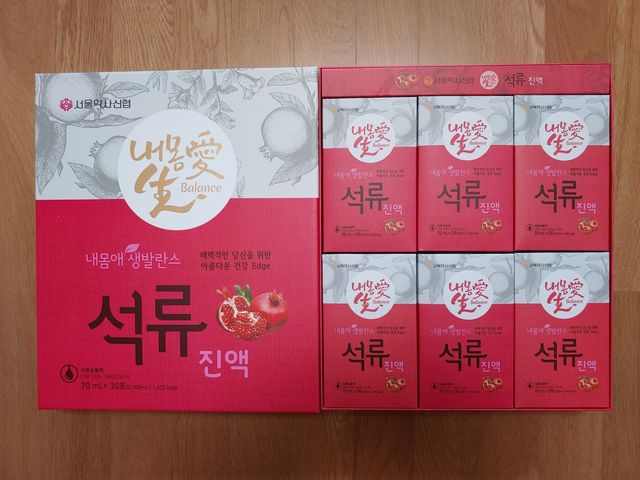 서울약사신협_내몸애생발란스석류_70ml x 30포 리뷰 사진