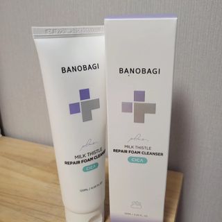 바노바기 코스메틱 바노바기 밀크씨슬 리페어 시카 폼 클렌저 플러스 120ml + 퀵 마스크 플러스 30매 — 5점을 준 리뷰어가 2023년 8월 올린 사용 사진