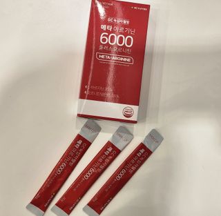 메타아르기닌 GC녹십자웰빙 메타 아르기닌 6000 플러스 오르니틴 — 4.5점을 준 리뷰어가 2022년 6월 올린 사용 사진
