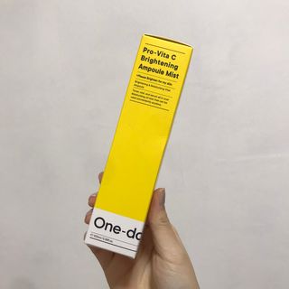원데이즈유 프로 바이타 씨 브라이트닝 앰플 미스트 — 4점을 준 리뷰어가 2021년 1월 올린 사용 사진