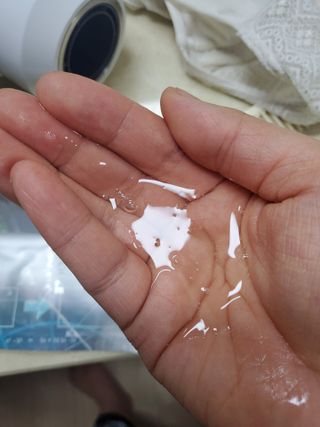 애디팬더 바이오시트앰플 기능성 마스크팩 — 5점을 준 리뷰어가 2021년 5월 올린 사용 사진