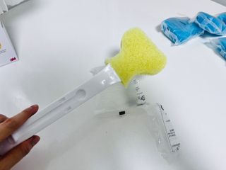 [3M] 스카치브라이트 크린스틱 향기톡톡 변기청소 핸들1 + 리필 16개 (라벤더/레몬 중 택1) — 5점을 준 리뷰어가 2024년 8월 올린 사용 사진