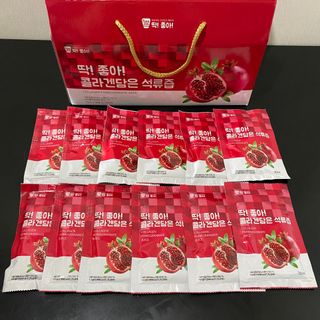 미쁨생활건강 콜라겐 담은 석류즙 70ml x 30포 — 5점을 준 리뷰어가 2021년 9월 올린 사용 사진