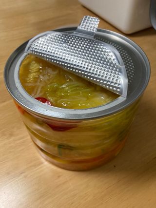 셰프애찬 단호박 백김치 1kg — 5점을 준 리뷰어가 2022년 10월 올린 사용 사진