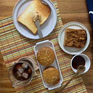 롯데제과 Vbread 포카치아식빵1개 + 미니식빵 1개 + 머핀 2개 세트 — 5점을 준 리뷰어가 2021년 9월 올린 사용 사진