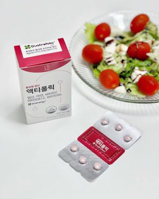 [리노브] 4세대 활성엽산 액티폴릭 270mg x 30정 — 5점을 준 리뷰어가 2022년 7월 올린 사용 사진