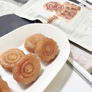 올리브영 딜라이트 프로젝트 벌꿀약과 — 5점을 준 리뷰어가 2022년 10월 올린 사용 사진