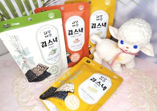 더빈트 와삭바삭 김스낵 — 5점을 준 리뷰어가 2023년 2월 올린 사용 사진