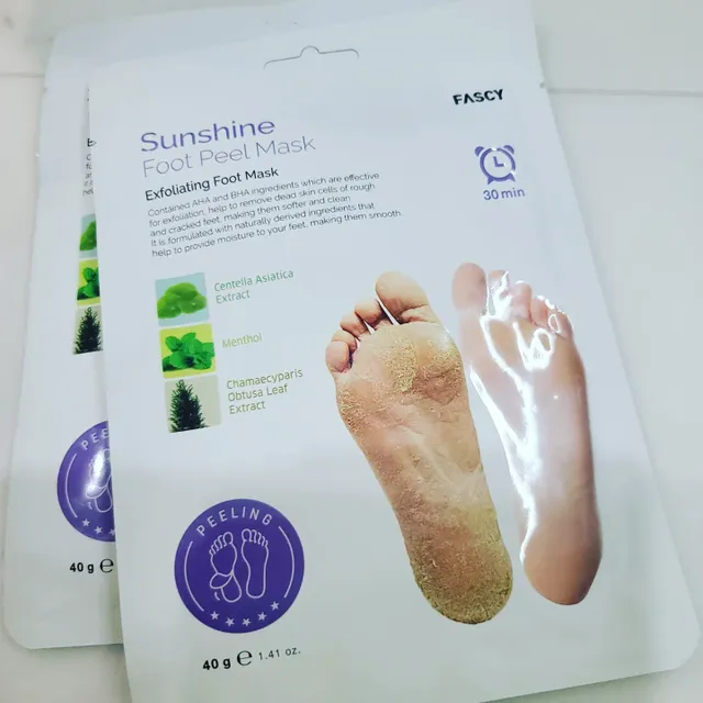 파시 선샤인 풋필링 마스크 리뷰 사진
