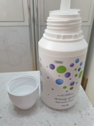 자연그램 매직버블클리너 250g — 5점을 준 리뷰어가 2021년 2월 올린 사용 사진