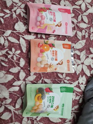 아비삭라이스볼 3종 /딸기,후르츠,단호박 — 5점을 준 리뷰어가 2021년 4월 올린 사용 사진