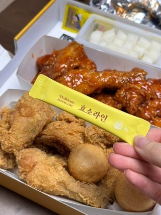 목 넘김이 편한 곡물발효효소 웰테므 효소라인 — 5점을 준 리뷰어가 2023년 11월 올린 사용 사진