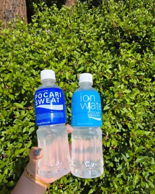[동아오츠카] 포카리스웨트  500ml PET + 이온워터 500ml PET — 5점을 준 리뷰어가 2025년 7월 올린 사용 사진