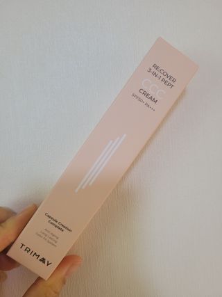 트리마이 3가지 기능을 동시에 느낄 수 있는 Color Control Change, 리커버리 3인1 펩트 CCC 크림 — 5점을 준 리뷰어가 2022년 11월 올린 사용 사진