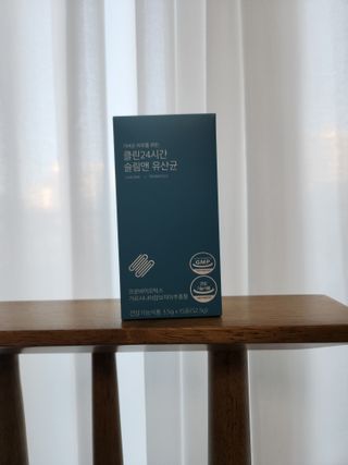클린24시간 슬림앤유산균 1박스 (3.5g X 15포) — 5점을 준 리뷰어가 2022년 12월 올린 사용 사진