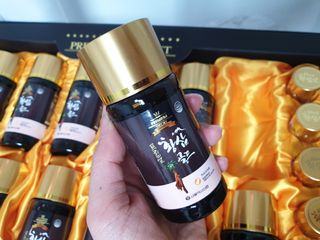 서울약사신협_프리미엄황삼골드_3.75g x 12환+75mgx12병 — 5점을 준 리뷰어가 2021년 1월 올린 사용 사진