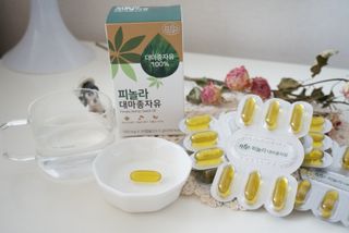 nfp 피놀라 대마종자유 — 5점을 준 리뷰어가 2021년 8월 올린 사용 사진