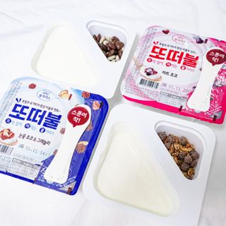 남양유업 또깍 접어 떠먹는 불가리스 2종 — 5점을 준 리뷰어가 2021년 1월 올린 사용 사진