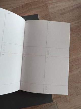 플러스엑스 오브젝트 Object by 3 크리에이티브 세트 - 아이디어노트, 위클리플래너, 스티키메모패드 — 4.5점을 준 리뷰어가 2022년 3월 올린 사용 사진
