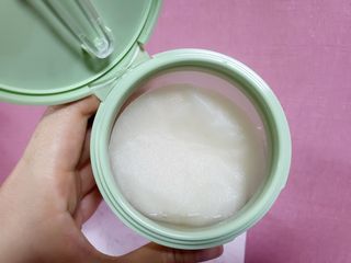 캄프 미스티 포레스트 퍼퓸드 핸드 크림, 향수 핸드 크림 ｜ 캄프 풋귤 플루이드 카밍패드 — 5점을 준 리뷰어가 2024년 6월 올린 사용 사진