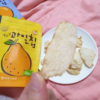 아비삭과일칩 5종 /딸기,사과,배,귤,무화과 5종 — 5점을 준 리뷰어가 2021년 6월 올린 사용 사진