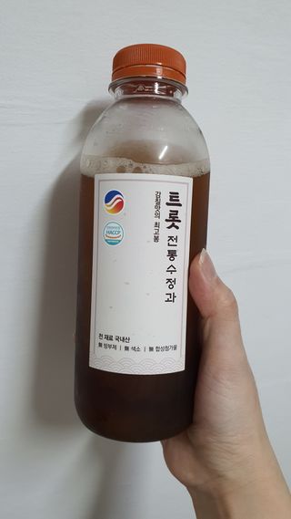 트롯전통식혜 [삼남매식품] 트롯 전통 식혜 3종 SET — 5점을 준 리뷰어가 2021년 4월 올린 사용 사진