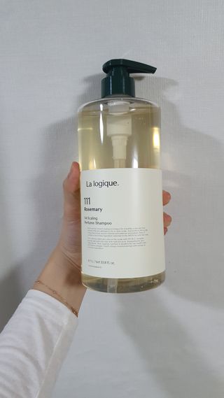 라로지크 X4 스케일링 퍼퓸 샴푸 1,000mℓ — 5점을 준 리뷰어가 2021년 12월 올린 사용 사진