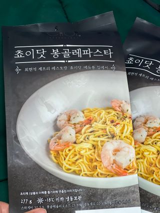 프레시지 *릴스캠페인/최현석의 쵸이닷 봉골레 파스타(냉동) — 5점을 준 리뷰어가 2025년 9월 올린 사용 사진
