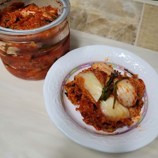 셰프애찬 알배기 겉절이 김치 1kg — 5점을 준 리뷰어가 2022년 9월 올린 사용 사진