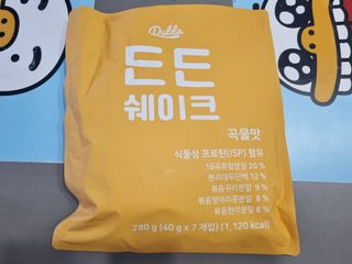 [덜다] 든든 식물성 단백질 쉐이크 40g X 7입 (곡물/딸기) — 5점을 준 리뷰어가 2023년 8월 올린 사용 사진
